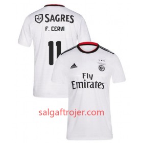 Benfica Fodboldtrøjer Franco Cervi 11 Udebanesæt 2018/19 Kort ærmer